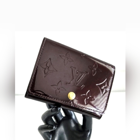 Louis Vuitton Amarante Vernis Card Holder - Picture 8 of 9